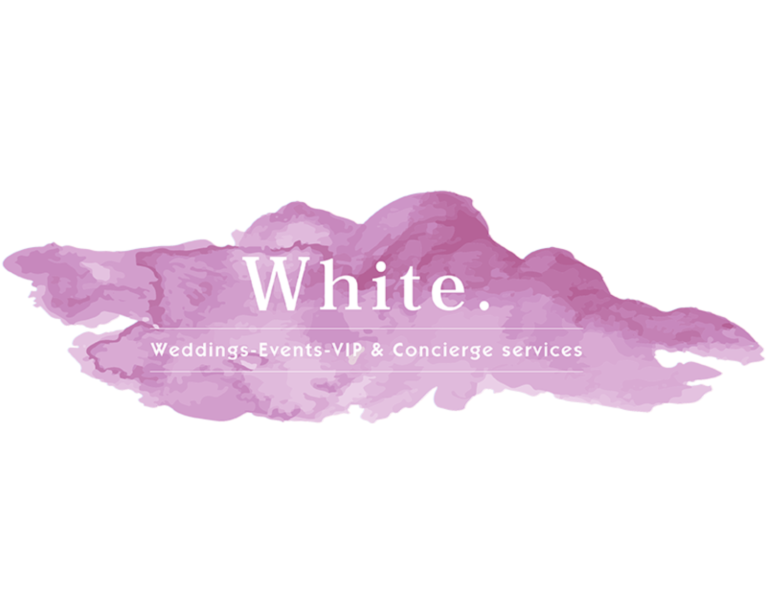 White Events Weddings Logo | Crazy Lemon
